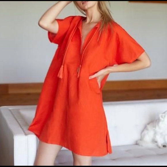 Emerson Fry Other - Emerson Fry organic tassel caftan